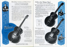 Load image into Gallery viewer, Early Gibson guitars are described in this 1928 Gibson catalog (reprint)