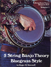 Load image into Gallery viewer, Scruggs-style 5-string banjo picking instruction book.