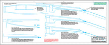Load image into Gallery viewer, F5 mandolin blueprint drawings (included in Ultimate Bluegrass Mandolin Construction Manual)