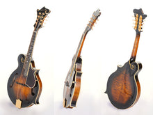 Load image into Gallery viewer, making a bluegrass mandolin designed by Lloyd Loar and played by Bill Monroe.
