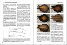 Load image into Gallery viewer, This book features color images of backboard woods for making an F5 mandolin.