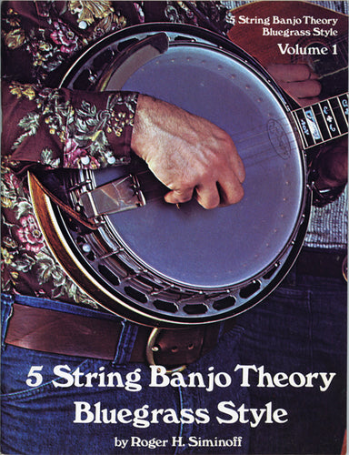 Scruggs-style 5-string banjo picking instruction book.