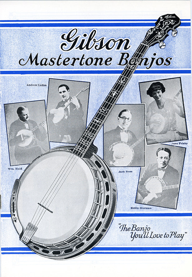 Gibson Mastertone Banjo Catalog, 1926 (reprint)