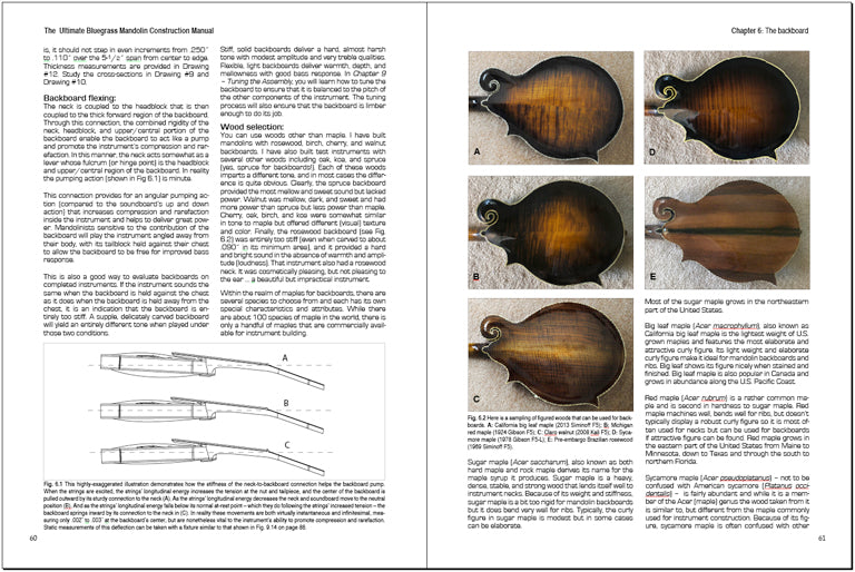 Mandolin Construction Manual 4th Edition | mandolin plans